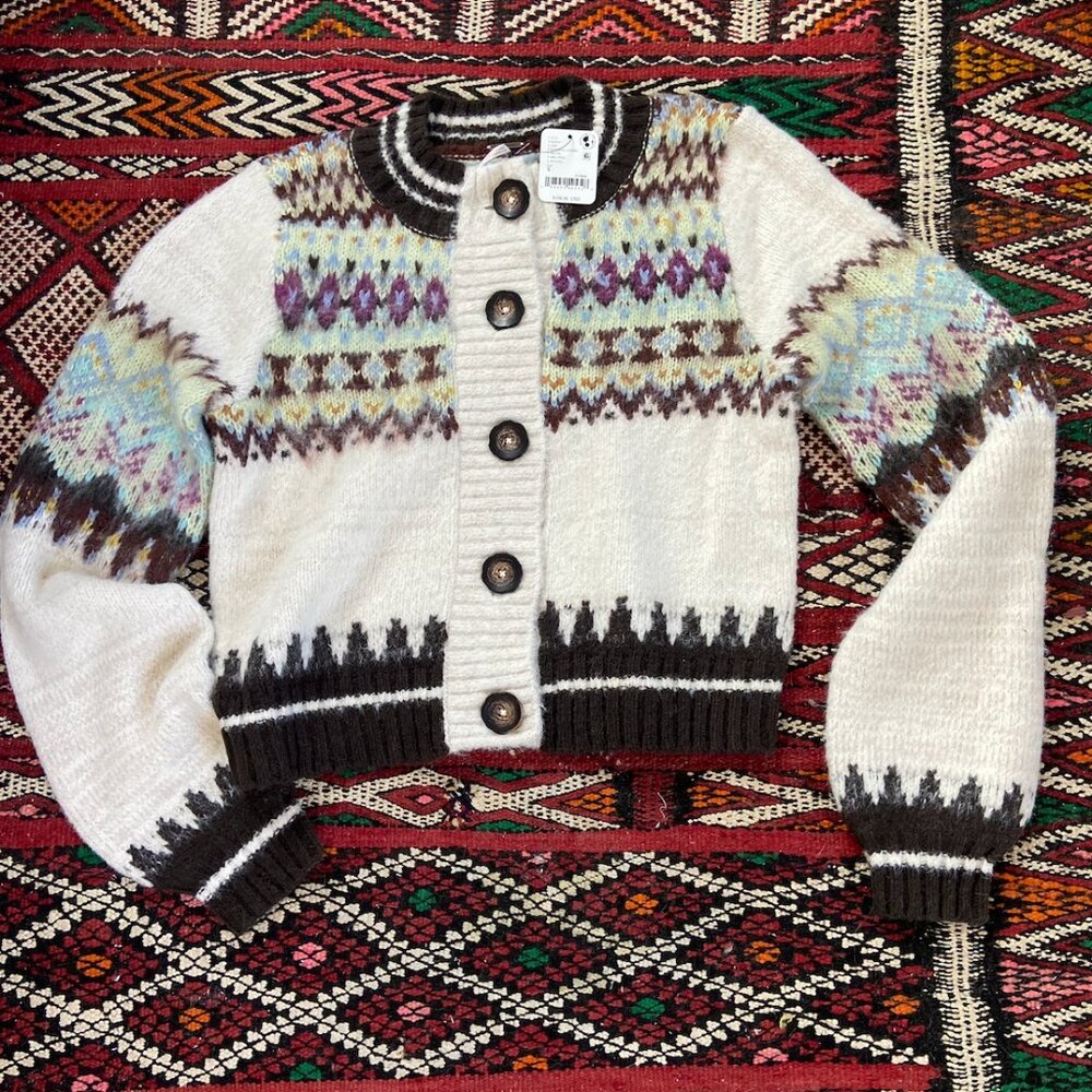 NWT Free People Millie Cardi - Size Small